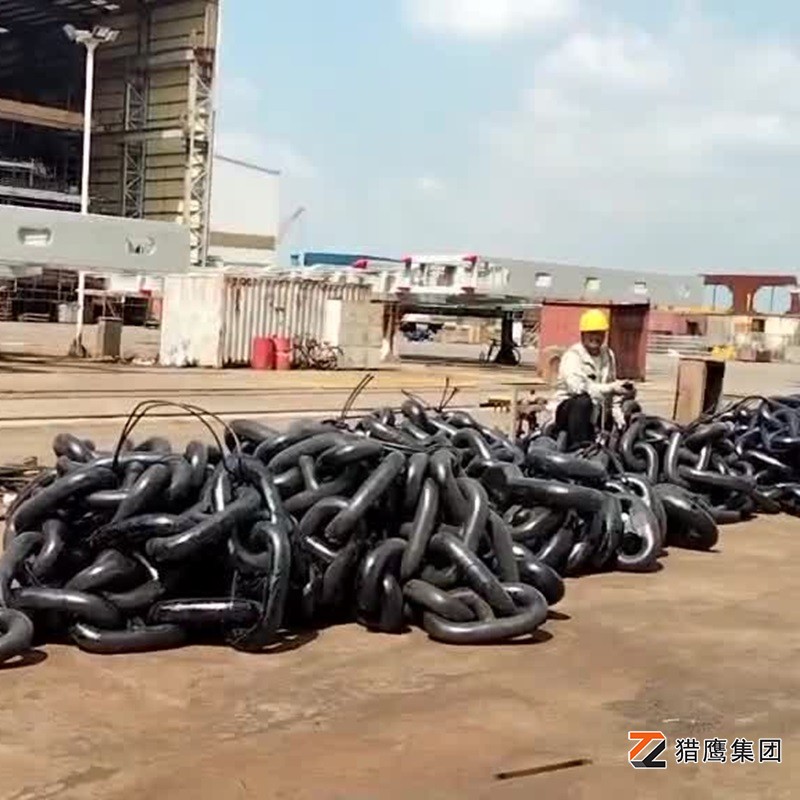 觀察“錨鏈有幾節(jié)”來估算錨鏈的長度？